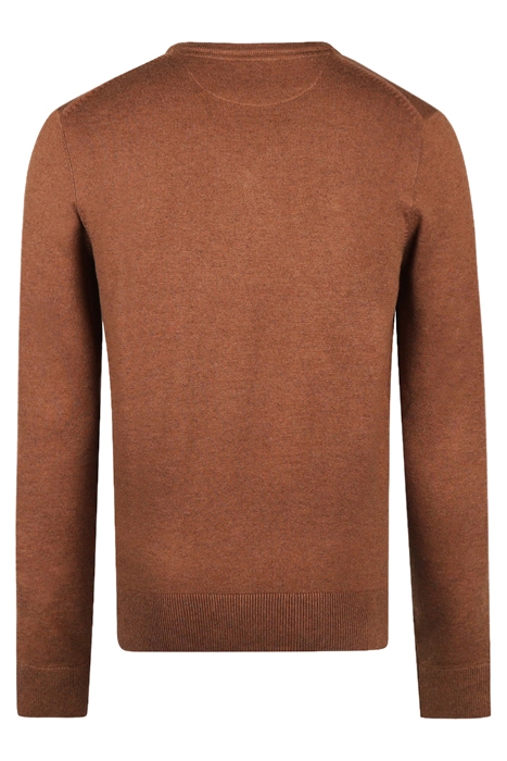 V-NECK SWEATER CHESNUT 2