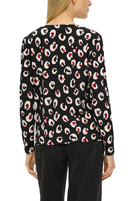 S.OLIVER T-SHIRTS GREY/BLACK 2