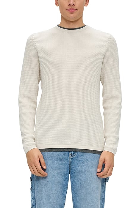 S.OLIVER PULLOVER WHITE 1