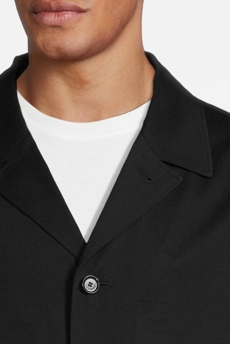 M. NATE LINEN JACKET BLACK 4