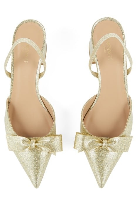 CADENCE BOW MULE GOLD 3