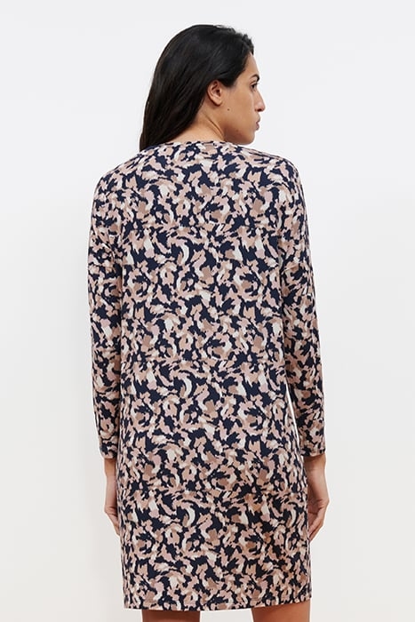 NW 1P BIG TSHIRT BLUE / BEIGE 2