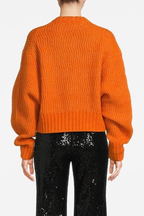 STRUCTURE SWEATER TANGERINE 2