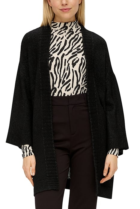 S.OLIVER CARDIGAN GREY/BLACK 1