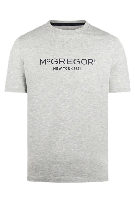 ESSENTIAL LOGO T-SHIRT MEDIUM GREY MELANGE 1
