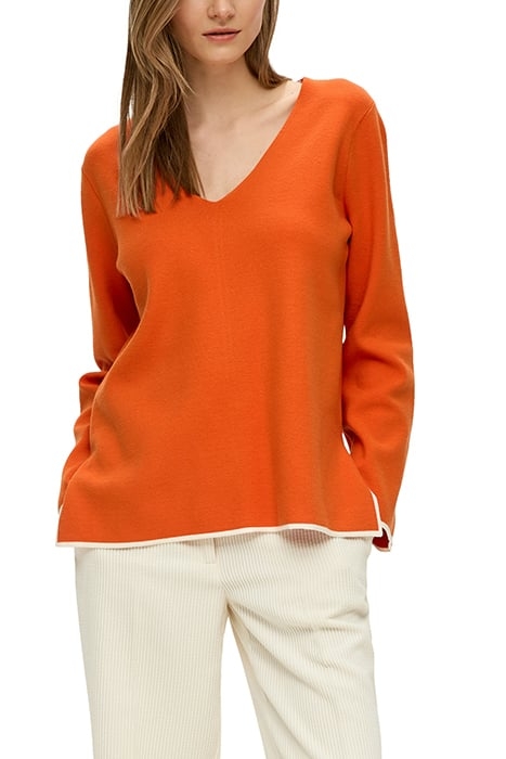 S.OLIVER PULLOVER ORANGE 1