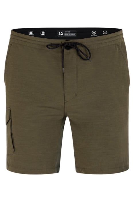H2O DRI NOMAD CARGO 19 WALKSHORT OLIVE 3