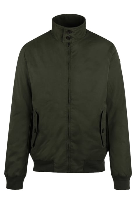 COTTON BOMBER PINE GREEN 1