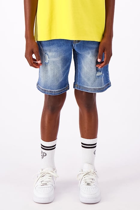 JR. STRAIGHT FIT DENIM SHORTS BLUE 1