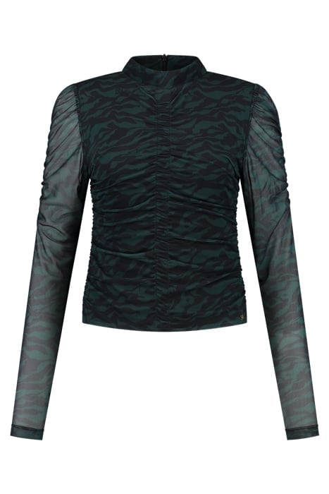 ZEBRA MESH TOP PINE GREEN 1