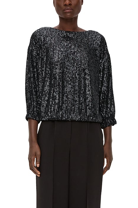S.OLIVER BLOUSES BLACK 1