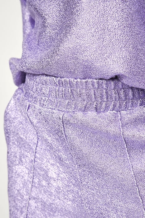 AZULA FOIL COATED PANTS SOFT VIOLET 4