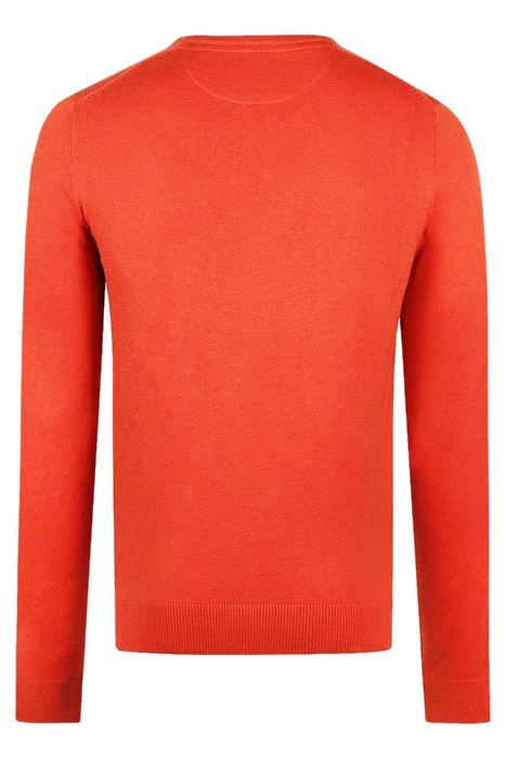 V-NECK SWEATER WINTER ORANGE 2