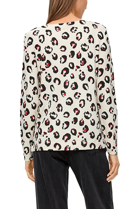 S.OLIVER T-SHIRTS BEIGE AOP 2