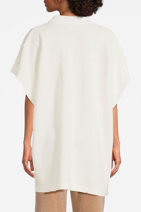 FELPA PONCHO WHITE CHAL 2