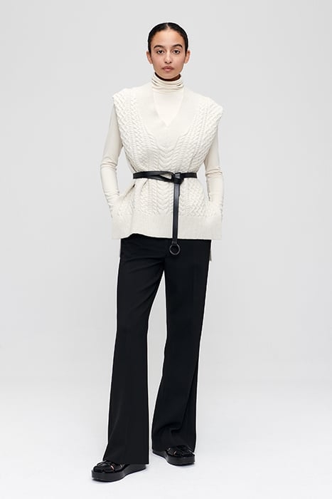 CLAUDE SLEEVELESS TOP CHALK 6