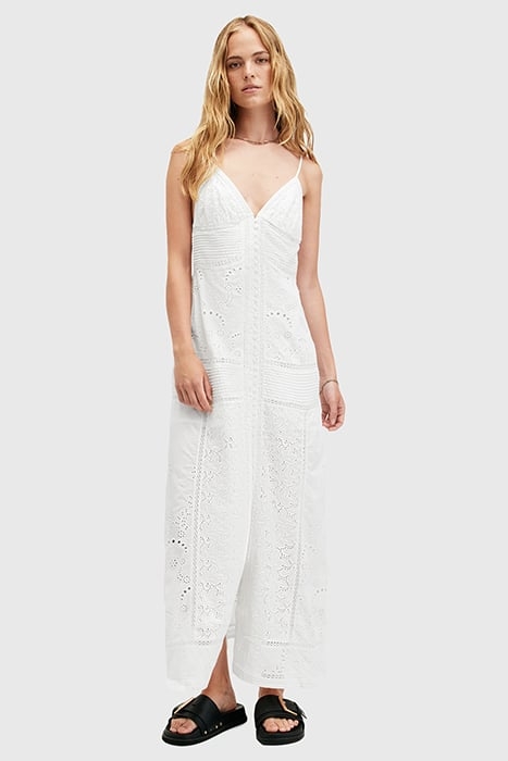 DAHLIA EMB DRESS OFF WHITE 1