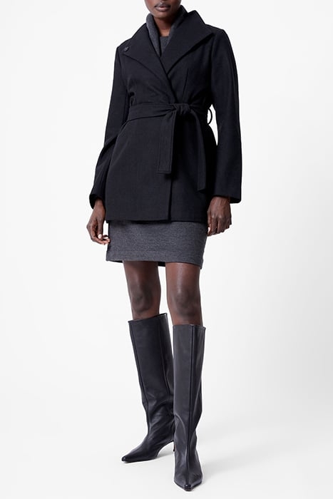 BELTED WRAP M W BLACK 2