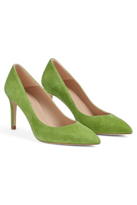FLORET POINTED COURT HEEL GREEN 2
