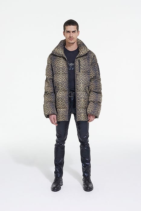 OVERSIZE DOWN JACKET LEOPARD 3