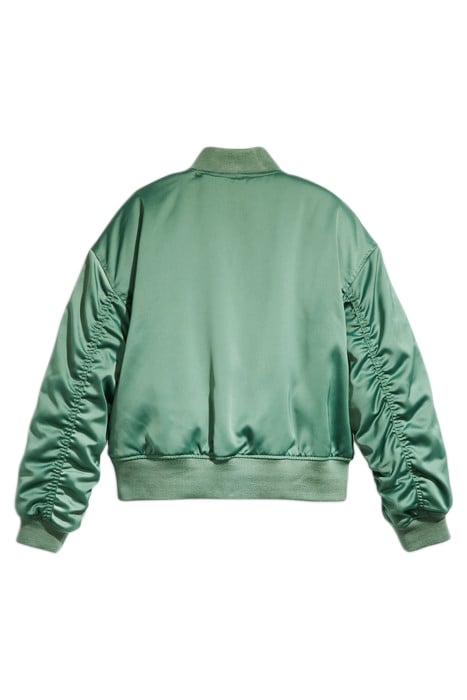 BOMBER JACKET IN GREEN 4