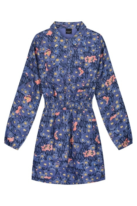 VONNE DRESS JELLY BLUE 2