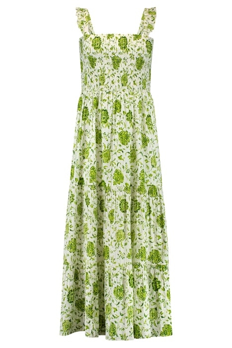 LADIES SEYCHELLES DRESS BOTANIC FLOWER GREEN BOTANIC FLOWER 3