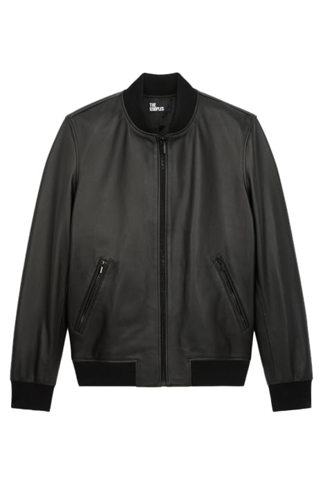 TEDDY EN CUIR AVEC LOGO THE KOOPLES BLACK 4