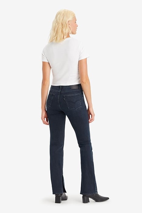 725 FLARED JEANS NAVY 3