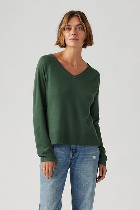 PETAL SWEATER GREEN 1