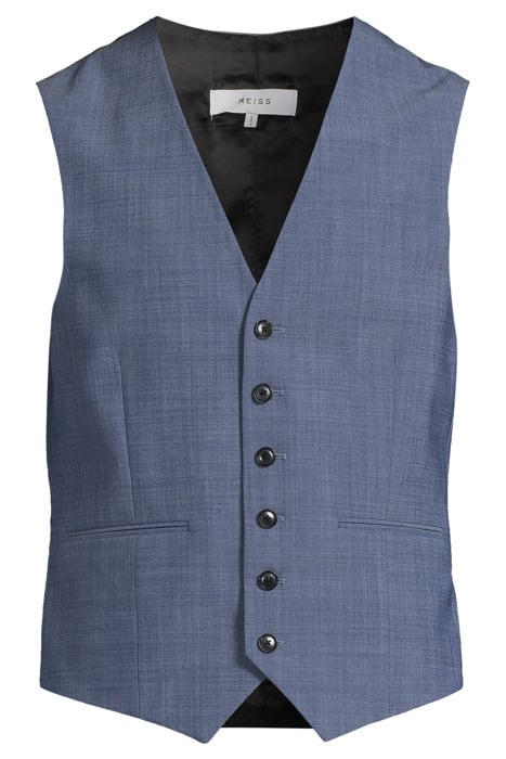 WISH-PLAIN WAISTCOAT BLUE 3