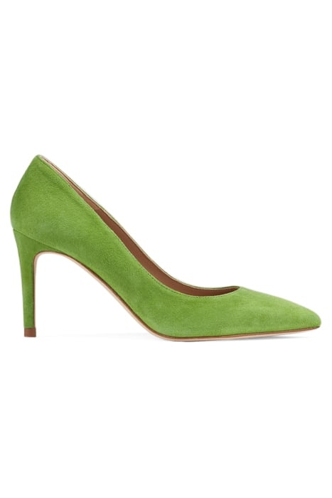 FLORET POINTED COURT HEEL GREEN 1