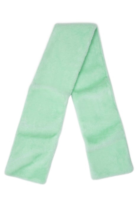 FLETCHER SCARF MINT FAUX FUR 1