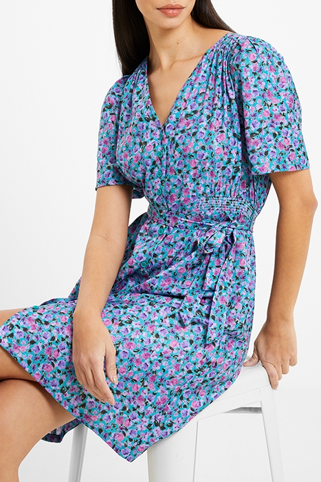 ALEZZIA ELY JACQUARD SS DRESS GREEN 5