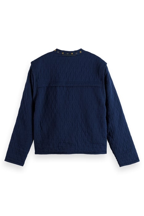 SPECIAL WEAVE BOXY JACKET NIGHT 5