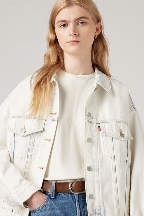 90S DENIM JACKET ECRU 5