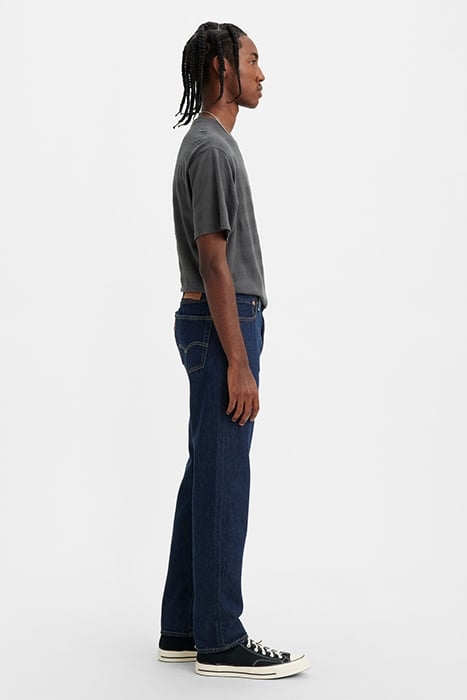 501 STRAIGHT JEANS NAVY 4