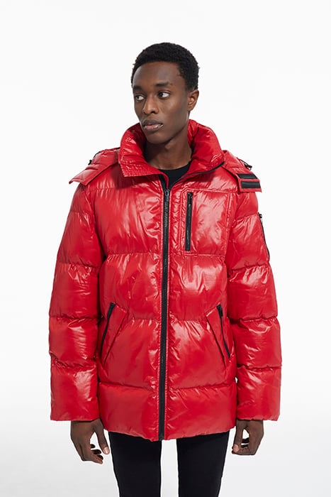 OVERSIZE DOWN JACKET TANGO RED 1