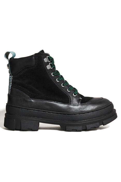 AIME HIKER ANKLE BOOT PURE BLACK 1