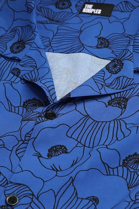 CHEMISE A MANCHES COURTES BLUE 7