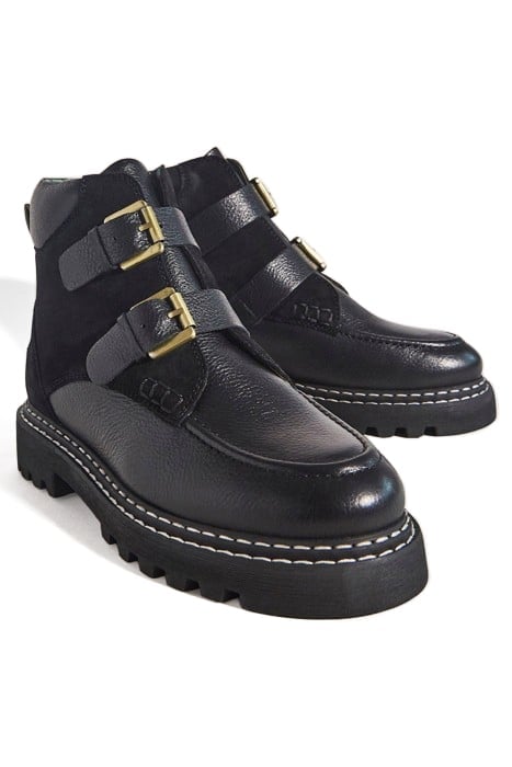 AMIE BUCKLE BOOT BLACK 2