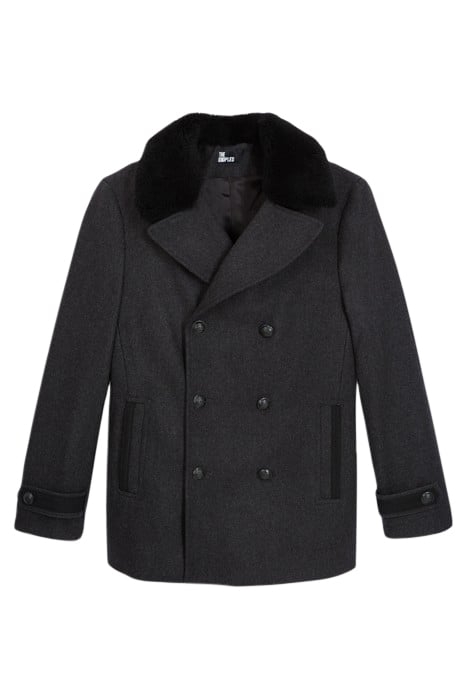 MANTEAU DARK GREY 5