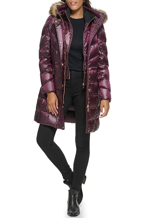 ZPFRT WAISTED DOWN DEEP PLUM 3