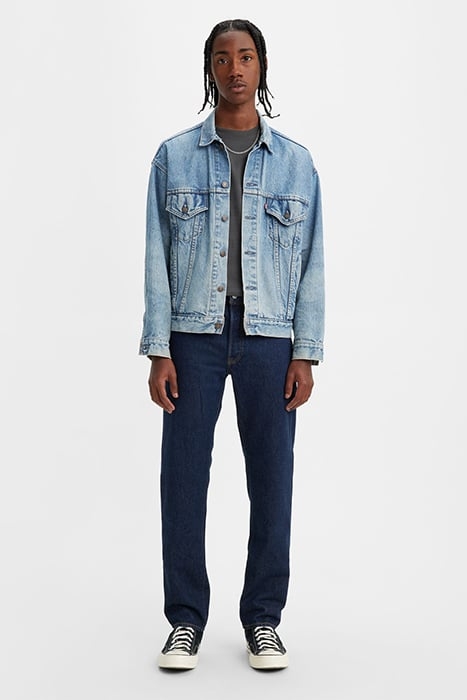 501 STRAIGHT JEANS NAVY 1