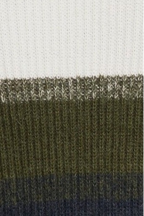 LS SWEATER CREAM/KHAKI 5