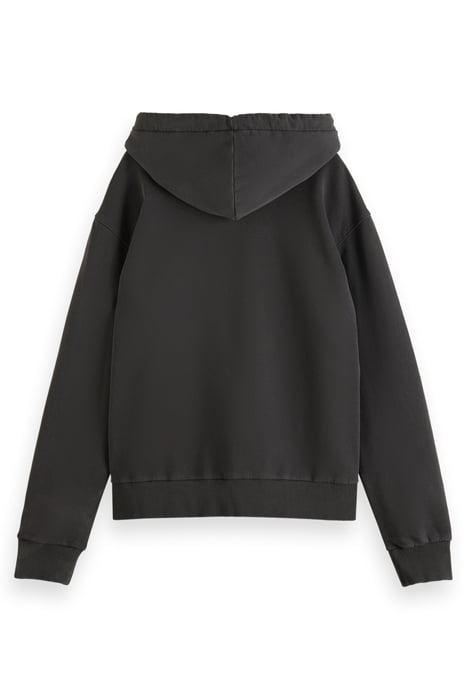 AMSTERDAM BEAT RELAXED FIT WASHED HOODIE EVENING BLACK 5