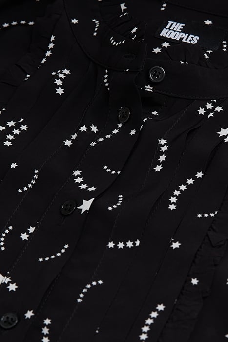 CHEMISE IMPRIMEE COMETE BLACK WHITE 5