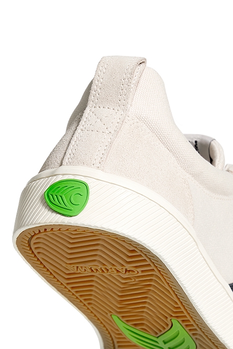 UNISEX CATIBA PRO SKATE WHITE SUEDE AND CANVAS SNEAKER 5