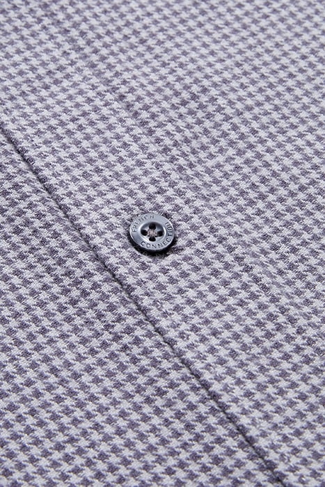 PUPPY TOOTH FLANNEL LS CHARCOAL MEL/LGM 3