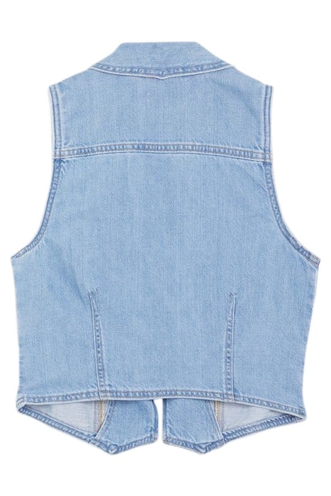 LILOU TANK TOP BLUE 4